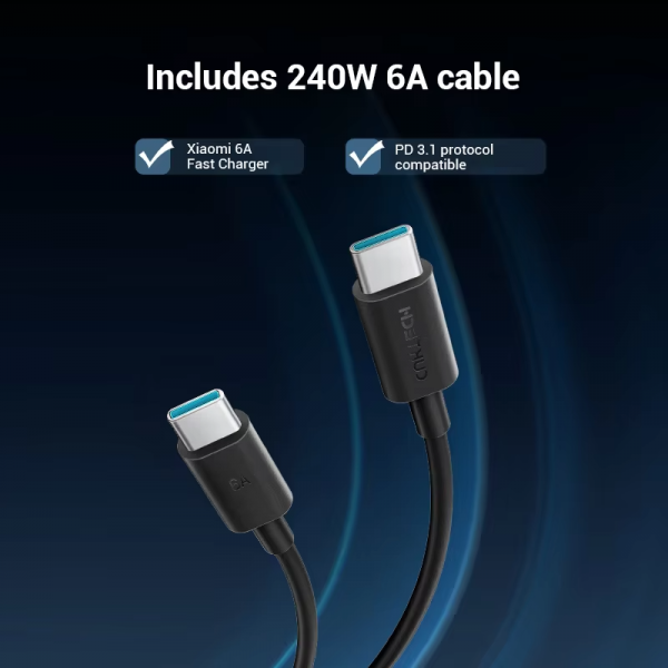 Cuktech PB150P Pin sạc dự phòng 15000mAh – Sạc nhanh 150W PD3.0/PPS 5A/QC/Mi Turbo 120W – 3 cổng ra USB-A & Type-C – Hỗ trợ sạc laptop, MacBook, điện thoại - Ảnh 4