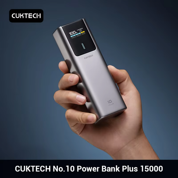 Cuktech PB150P Pin sạc dự phòng 15000mAh – Sạc nhanh 150W PD3.0/PPS 5A/QC/Mi Turbo 120W – 3 cổng ra USB-A & Type-C – Hỗ trợ sạc laptop, MacBook, điện thoại - Ảnh 7