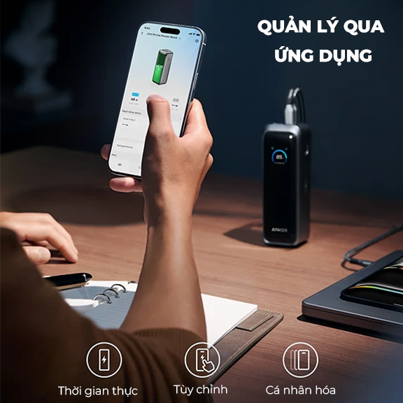 Pin sạc dự phòng Anker Prime 20000 220W A110B - Ảnh 6